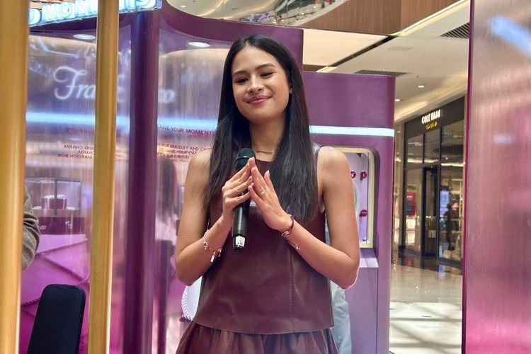 Aktris dan penyanyi Maudy Ayunda.(Foto : Kompas.com/Devi Pattricia)