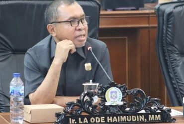 Wakil Ketua DPRD Provinsi Gorontalo, La Ode Haimudin. (Foto : Dok. Ist.)