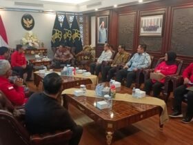Pengurus DPP PDIP hadir di Kemenkum untuk menerima dua SK pengesahan struktur kepengurusan PDIP 2025–2030. (Foto : Dok. PDIP/Monang Sinaga/)